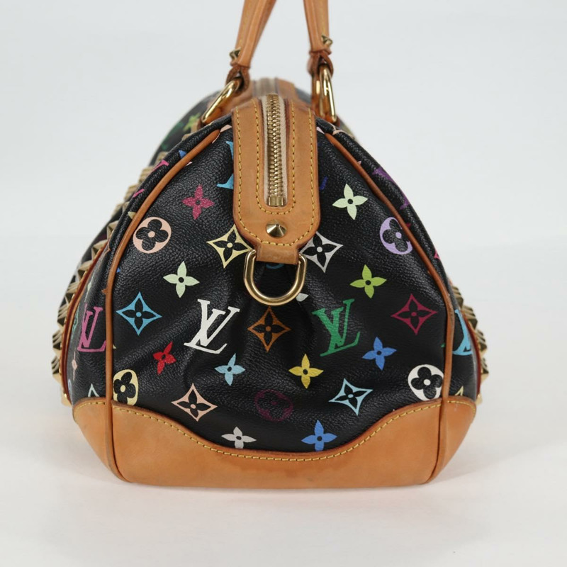 【日本直送】路易威登 Monogram Multicolor Courtney MM 手提包 2way 黑色 M45642 正品 119223V-2