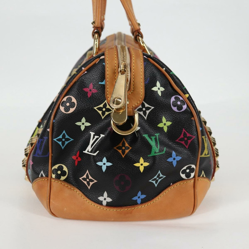 【日本直送】路易威登 Monogram Multicolor Courtney MM 手提包 2way 黑色 M45642 正品 119223V-3