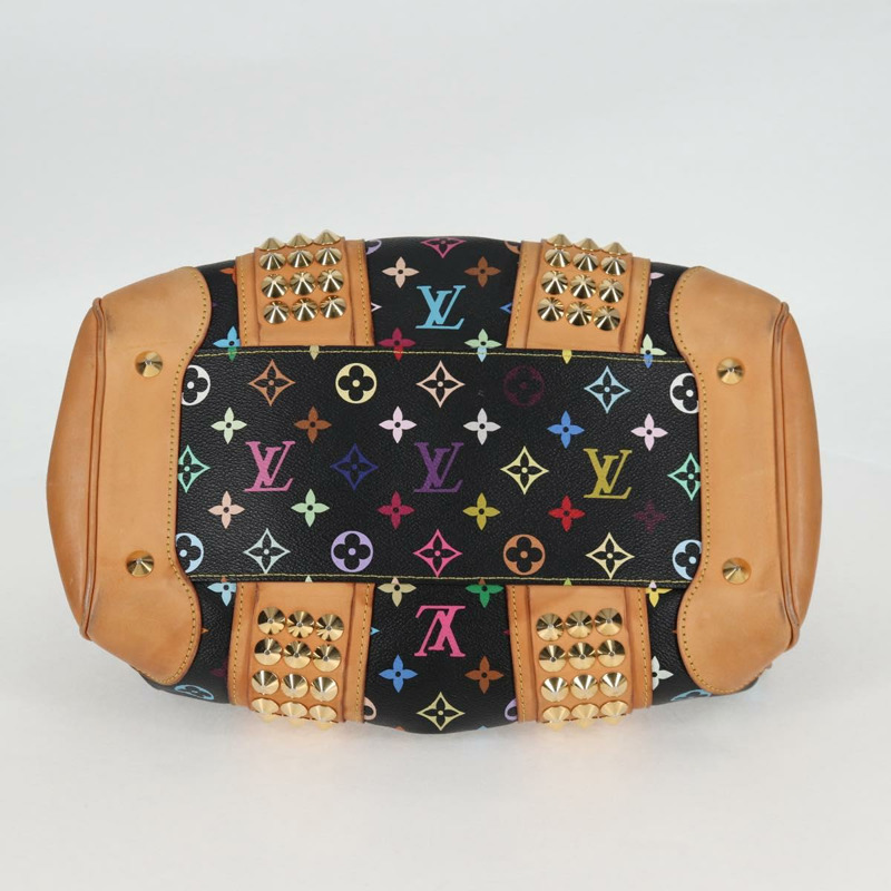 【日本直送】路易威登 Monogram Multicolor Courtney MM 手提包 2way 黑色 M45642 正品 119223V-4