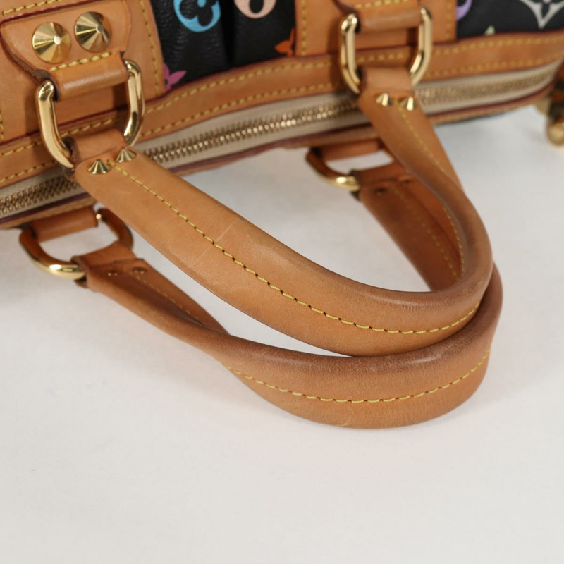 【日本直送】路易威登 Monogram Multicolor Courtney MM 手提包 2way 黑色 M45642 正品 119223V-6