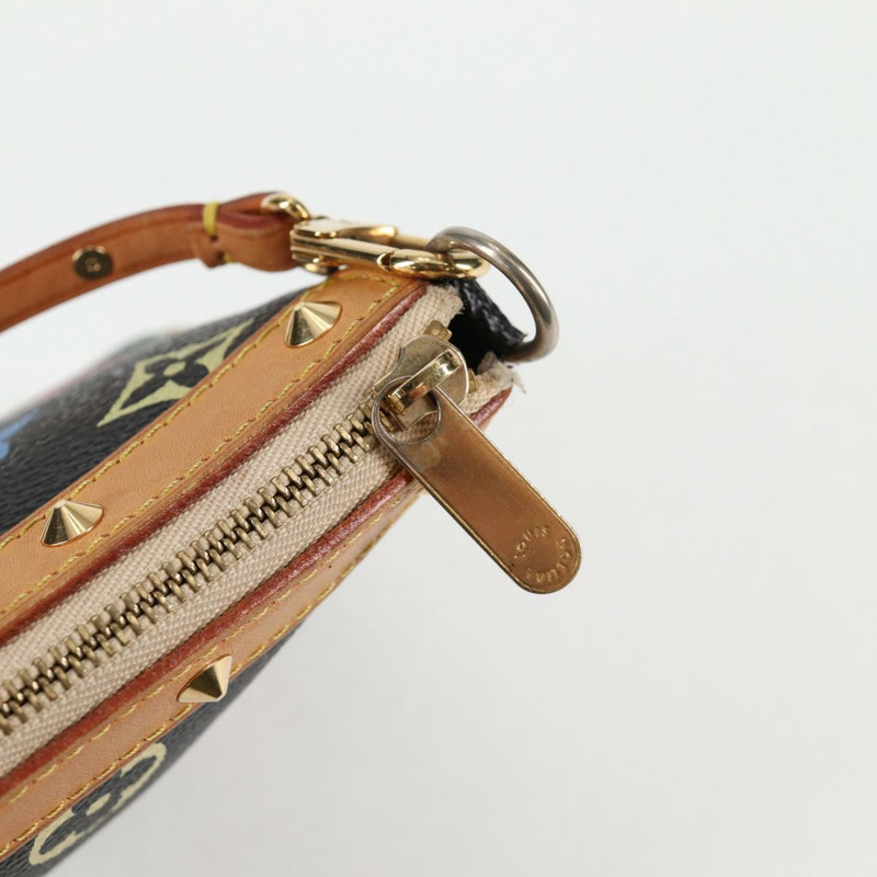 【日本直送】路易威登 Monogram 多色手拿包配件黑色 M92648 正品 119217V-8