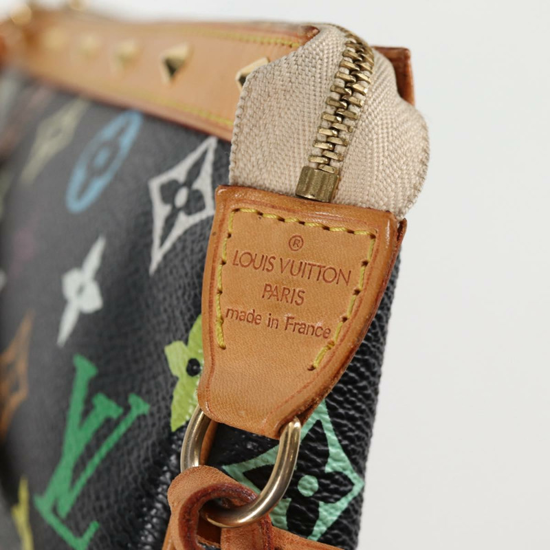 【日本直送】路易威登 Monogram 多色手拿包配件黑色 M92648 正品 119217V-17