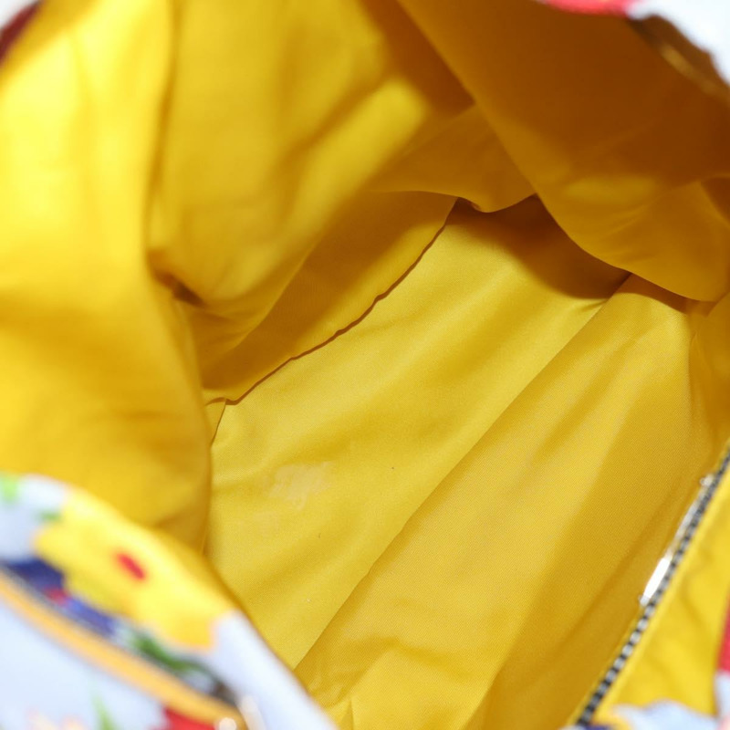 【日本直送】Miu Miu帆布雙肩包，淺藍/銀色，正品編號119229M-8