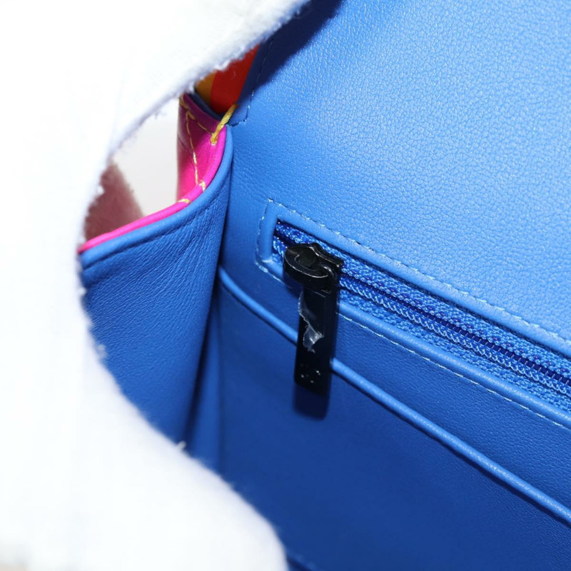 【日本直送】香奈兒 Matelasse 25 鏈條肩背包，羊皮材質，彩虹色雙C標誌，貨號 122426SM-24