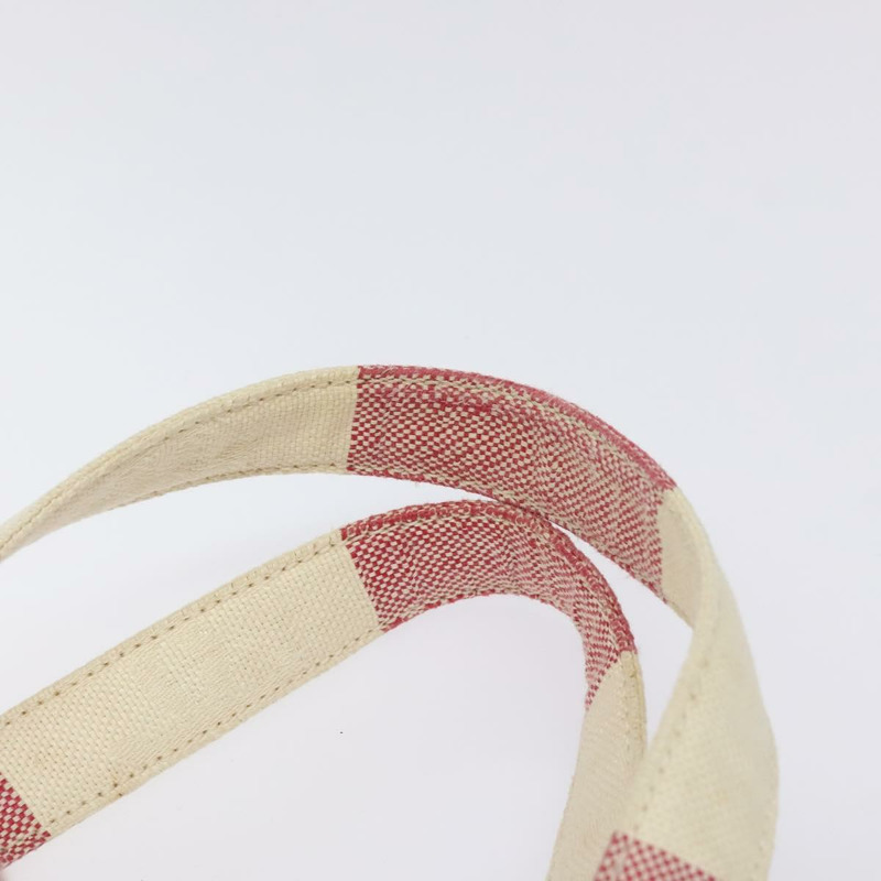 【日本直送】香奈兒帆布手袋 米色 金色 CC 標誌 正品 122428V-13