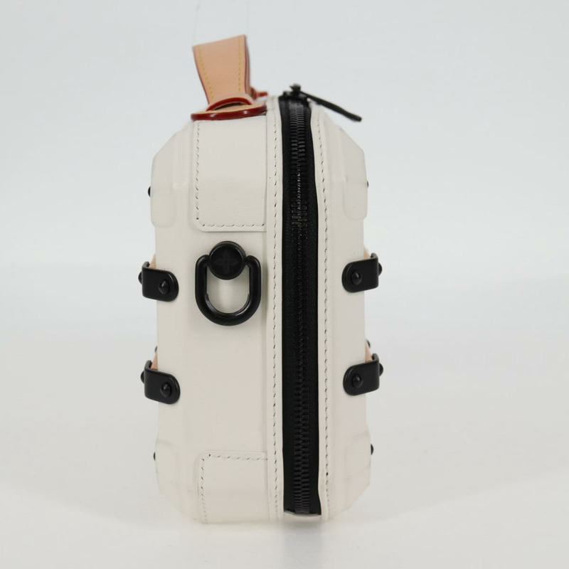 【日本直送】路易威登 Monogram Future Trunk 手提包白色 M21950 LV 授權 126317M-3
