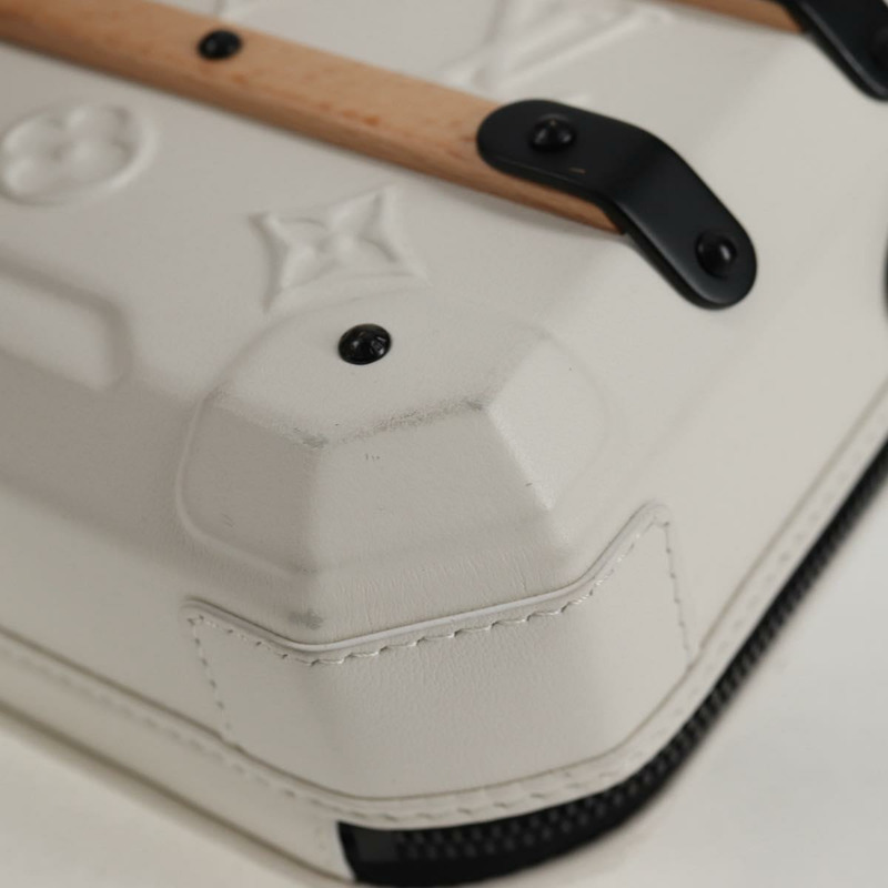 【日本直送】路易威登 Monogram Future Trunk 手提包白色 M21950 LV 授權 126317M-16