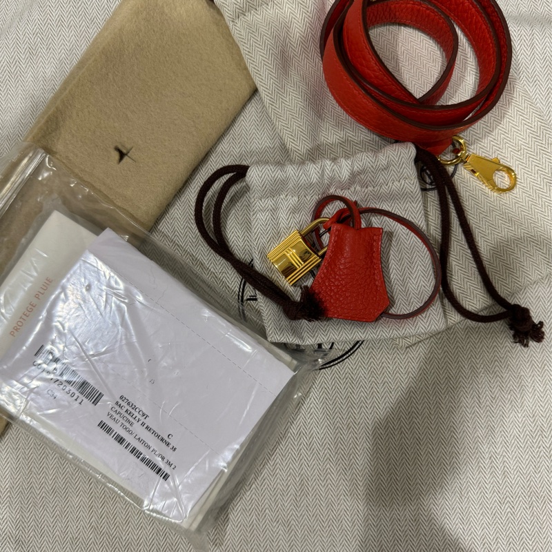 Hermes Kelly 35 TOGO皮 凌霄花T9色 ❤️ 即將迎接聖誕、春節-14