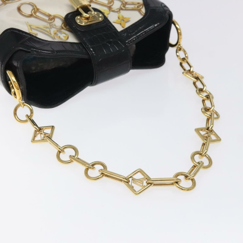 【日本直送】路易威登 Monogram Charm Sackfrill 單肩包 黑色 M95151 LV 正品 115228V-6