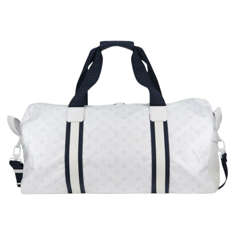 【日本直送】路易威登 Monogram Storm Keepall 運動波士頓包 白色 M11687 正品 125490M-1