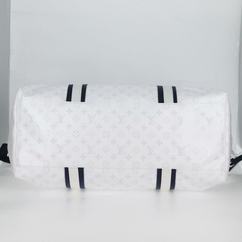 【日本直送】路易威登 Monogram Storm Keepall 運動波士頓包 白色 M11687 正品 125490M-4