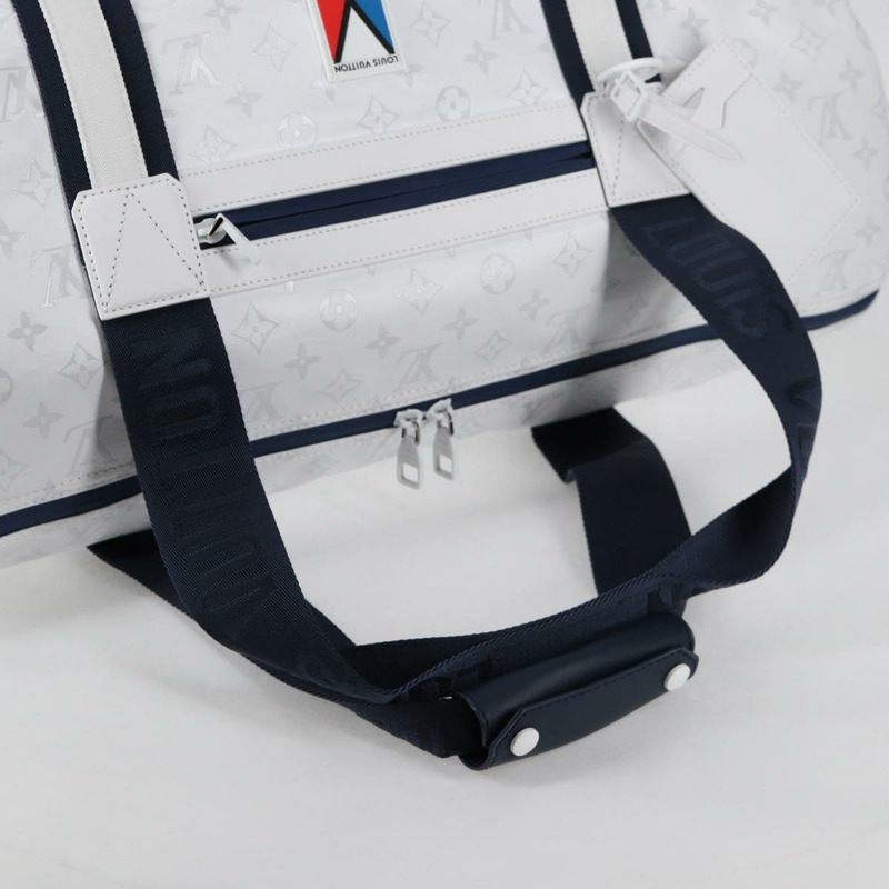 【日本直送】路易威登 Monogram Storm Keepall 運動波士頓包 白色 M11687 正品 125490M-6