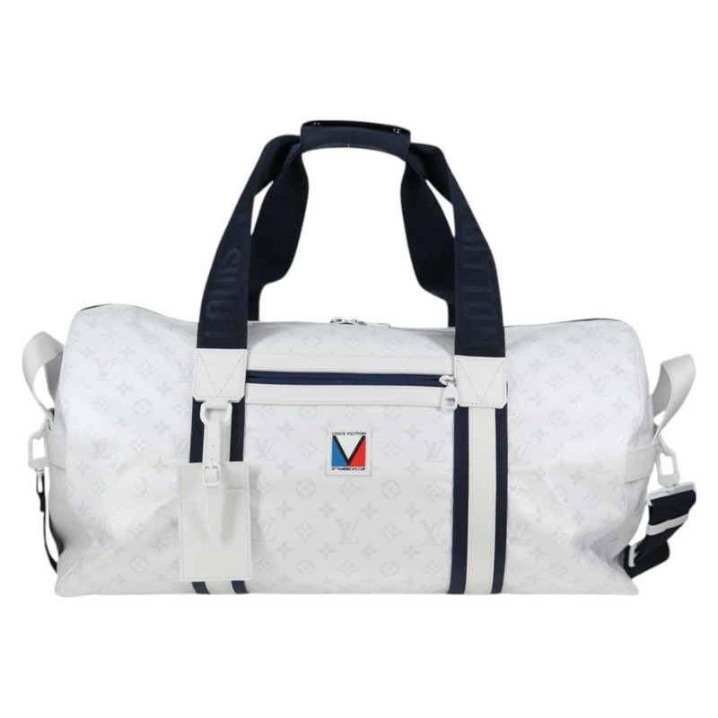 【日本直送】路易威登 Monogram Storm Keepall 運動波士頓包 白色 M11687 正品 125490M-12