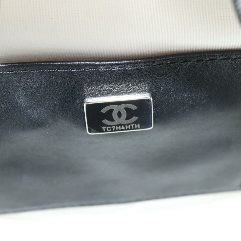 【日本直送】香奈兒星星鏈條單肩包緞面白金色 CC 正品 125991SM-10