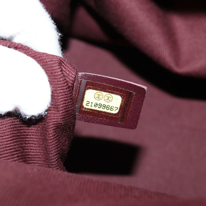 【日本直送】香奈兒刺繡塗鴉手袋 帆布皮革 卡其色 CC 標誌 正品 127134SM-10