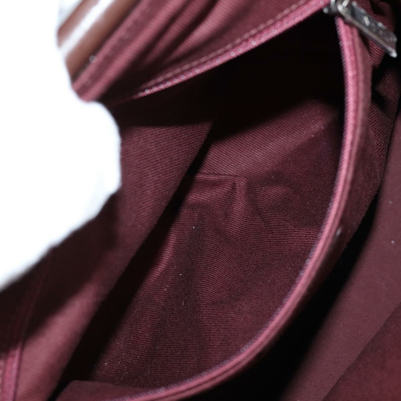 【日本直送】香奈兒刺繡塗鴉手袋 帆布皮革 卡其色 CC 標誌 正品 127134SM-24