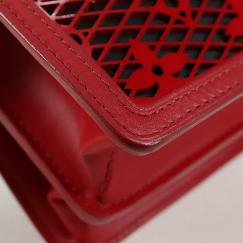 【日本直送】路易威登 Monogram Lace Dauphine 迷你肩背包 紅色 M20359 正品 127494M-15