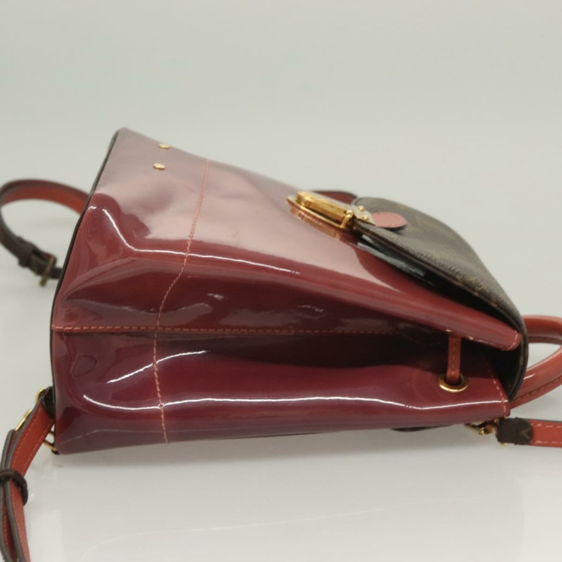 【日本直送】路易威登 Monogram Vernis Hot Springs 粉紅雙肩包 M53545 LV 正品 127967-2