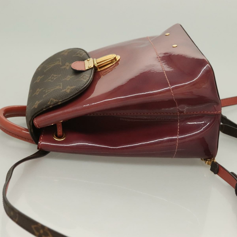 【日本直送】路易威登 Monogram Vernis Hot Springs 粉紅雙肩包 M53545 LV 正品 127967-3