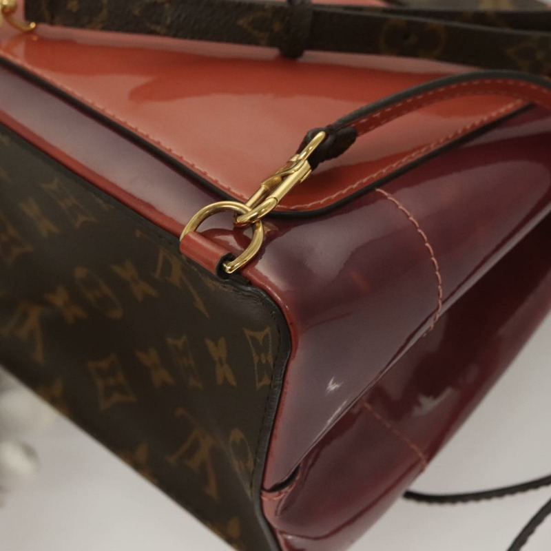 【日本直送】路易威登 Monogram Vernis Hot Springs 粉紅雙肩包 M53545 LV 正品 127967-18