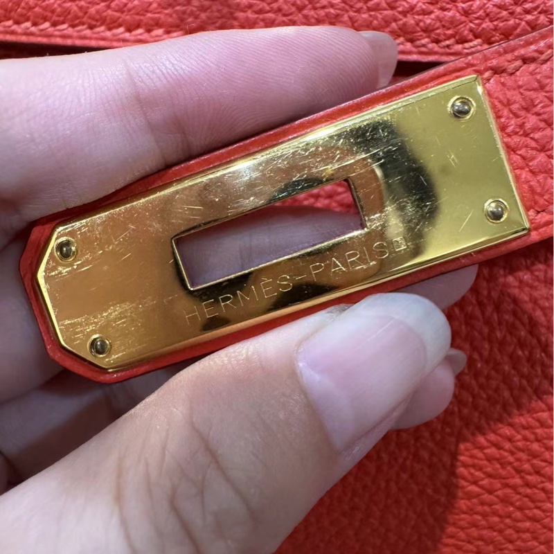 Hermes 愛馬仕 kelly35 T9色 心想事橙🧡-6