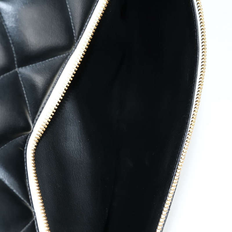 【日本直送】香奈兒 Matelasse 波士頓包 小牛皮 黑色 CC 正品 127925V-18