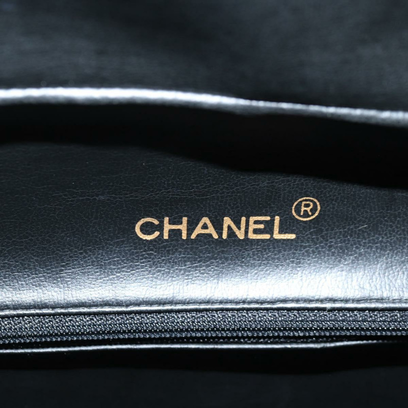 【日本直送】香奈兒 Matelasse 波士頓包 小牛皮 黑色 CC 正品 127925V-20