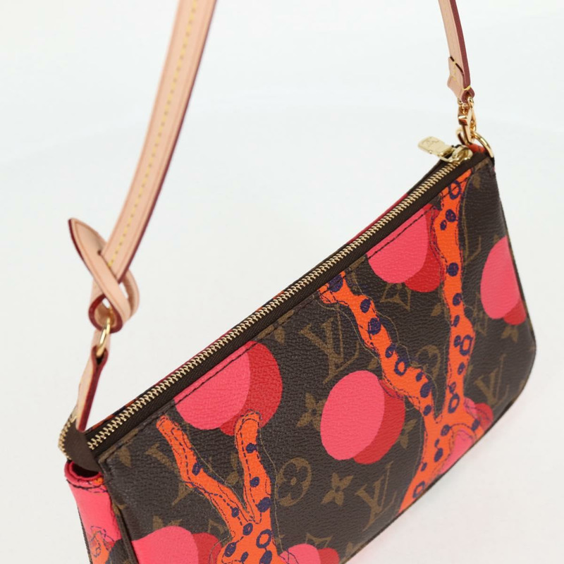 【日本直送】路易威登 Monogram La Mage 手拿包配件紅色 M41604 LV Auth 126224SM-5