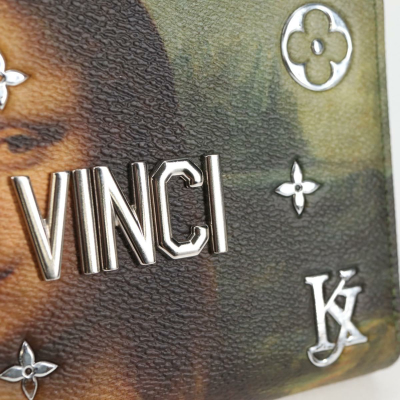 【日本直送】路易威登大師系列達文西 Zippy 錢包綠色 M64606 正品 127707M-18