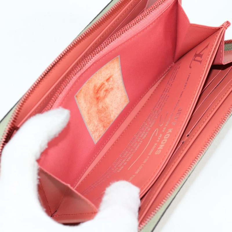 【日本直送】路易威登大師系列達文西 Zippy 錢包綠色 M64606 正品 127707M-22