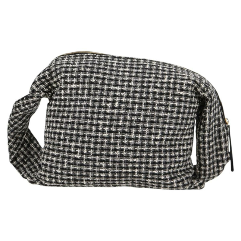 【日本直送】CHANEL Girl Chanel 外套單肩包粗花呢黑白 CC 正品 126244V-1