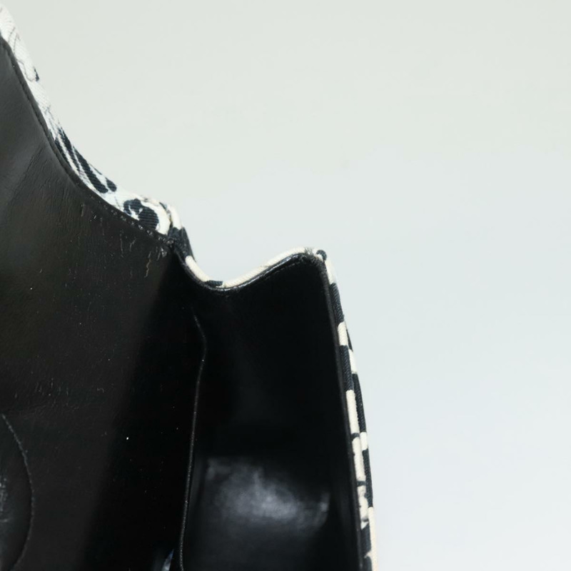 【日本直送】香奈兒 Matelasse 25 雙蓋鏈條包 帆布 白色 銀色 CC 標誌 Auth 126243SV-22