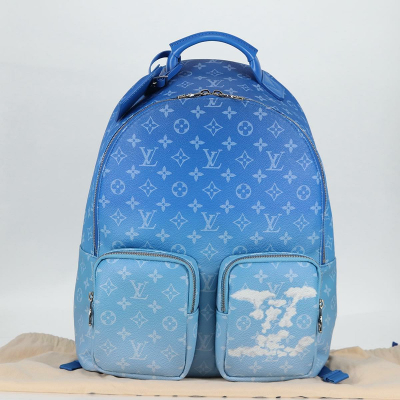 【日本直送】LOUIS VUITTON 雲朵背包 多口袋背包 藍色 M45441 LV 授權 126591SM-11