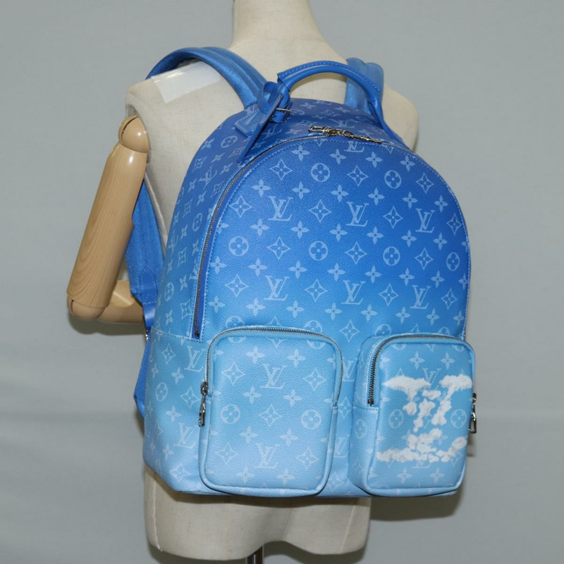 【日本直送】LOUIS VUITTON 雲朵背包 多口袋背包 藍色 M45441 LV 授權 126591SM-27