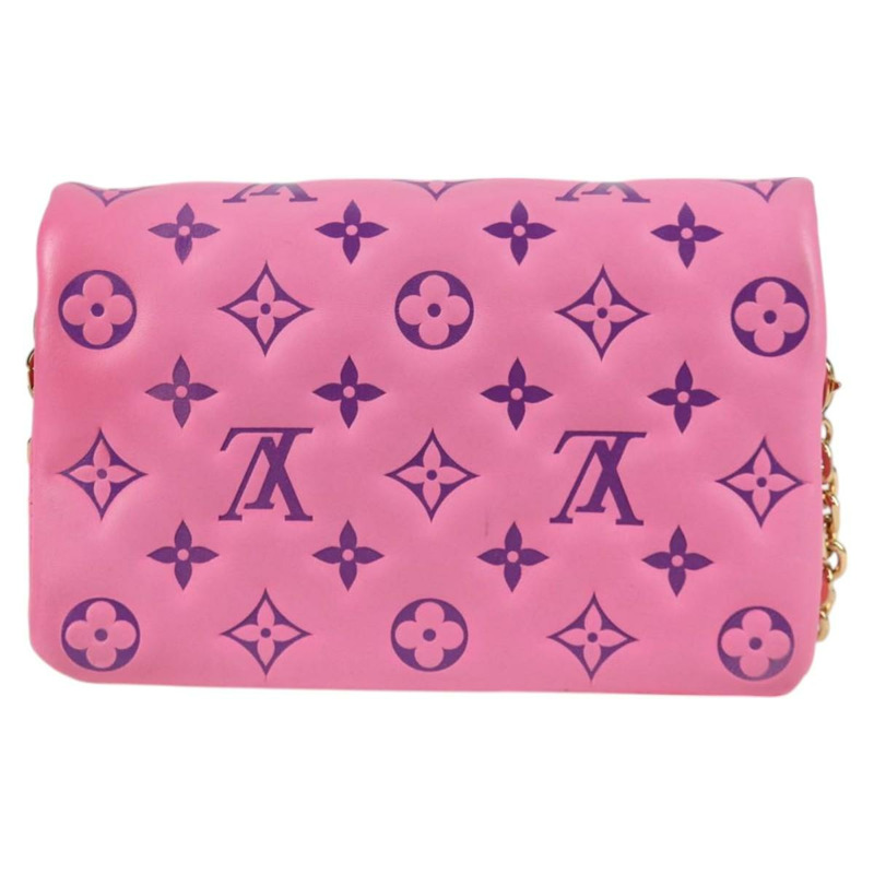 【日本直送】路易威登 Monogram Pochette Coussin 肩背包粉紅 M80745 LV 正品 126599M-1