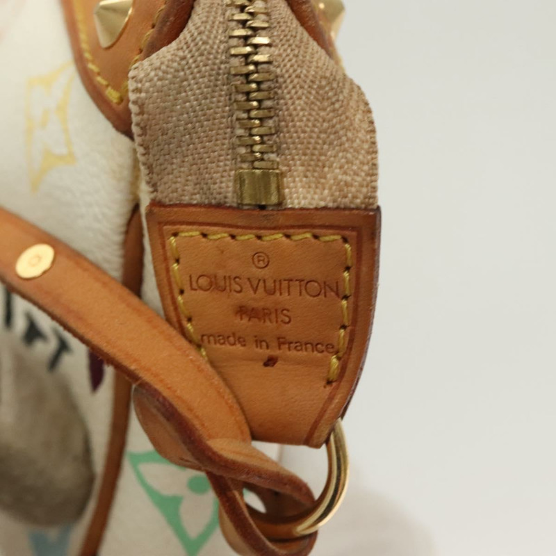 【日本直送】路易威登 多色手拿包配件袋 白色 M92649 LV 正品 130060-8