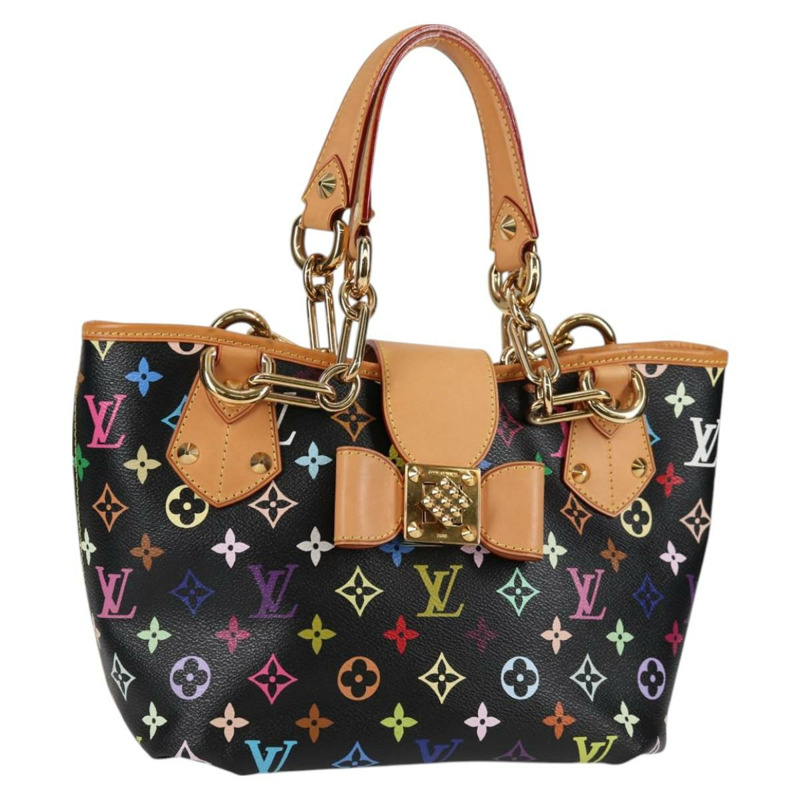 【日本直送】路易威登 (LOUIS VUITTON) 多色 Annie GM 單肩包 黑色 M40304 LV 正品 125796V-0