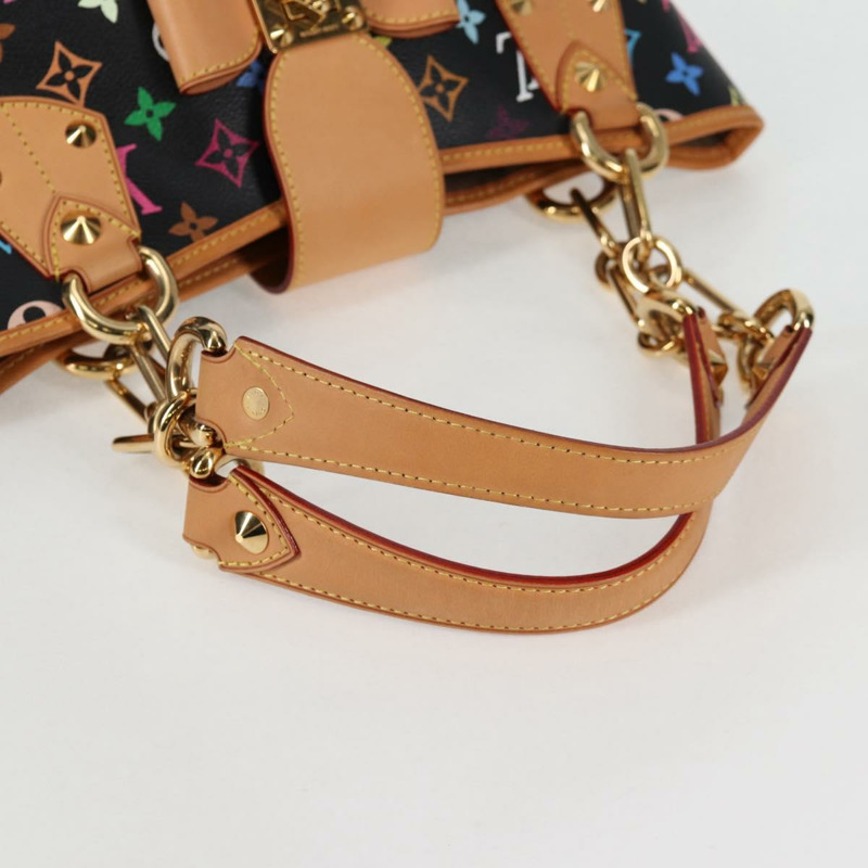 【日本直送】路易威登 (LOUIS VUITTON) 多色 Annie GM 單肩包 黑色 M40304 LV 正品 125796V-6