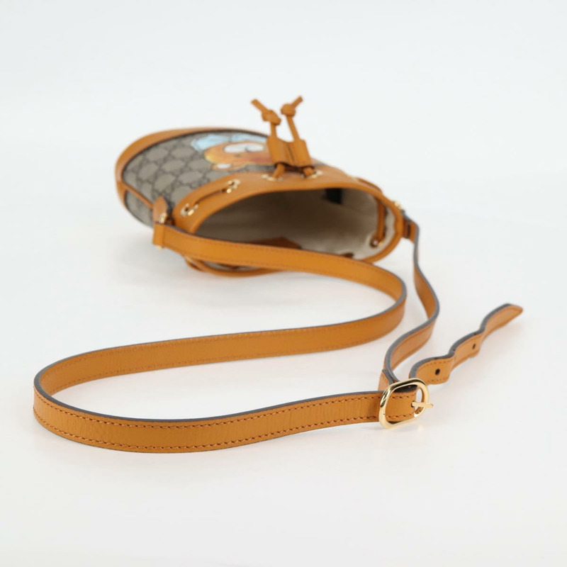 【日本直送】GUCCI GG Supreme 單肩包 PVC 米色金色 660304 正品 115292M-6