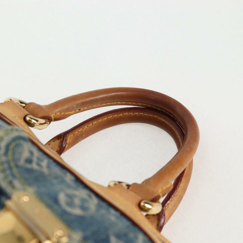 【日本直送】路易威登 Monogram Denim Neo Speedy 手提包藍色 M95019 LV 授權 130469V-7