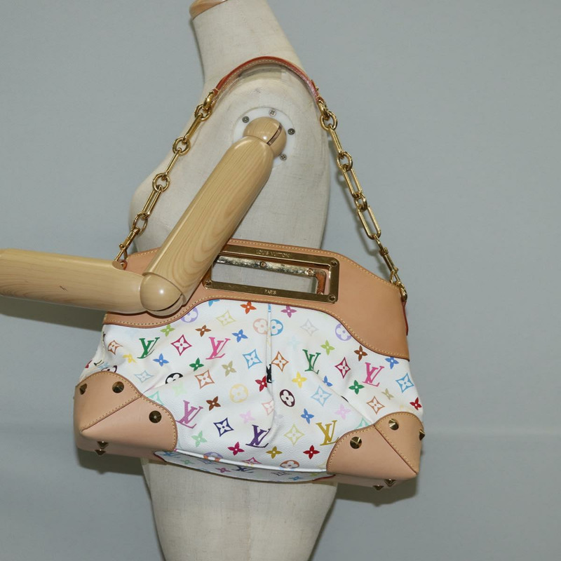 【日本直送】路易威登多色 Judy 中型手提包 2 款可選 白色 M40255 正品 130193V-20