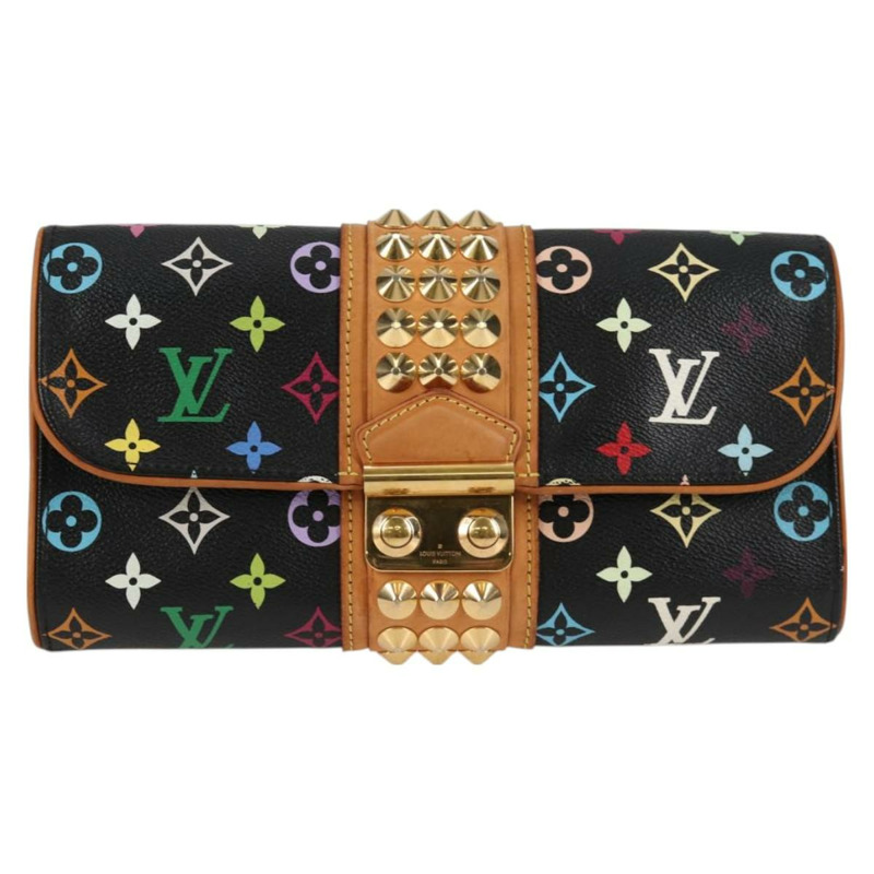 【日本直送】路易威登多色 Pochette Courtney 手拿包黑色 M45640 正品 128863V-12