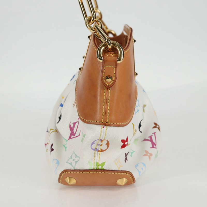 【日本直送】路易威登 Monogram 多色 Judy PM 單肩包 白色 M40257 正品 128867V-2