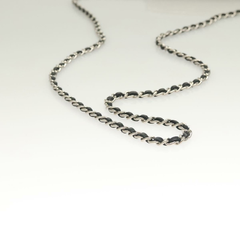 【日本直送】香奈兒鏈條皮夾漆皮黃銀色 CC 正品 128843-6