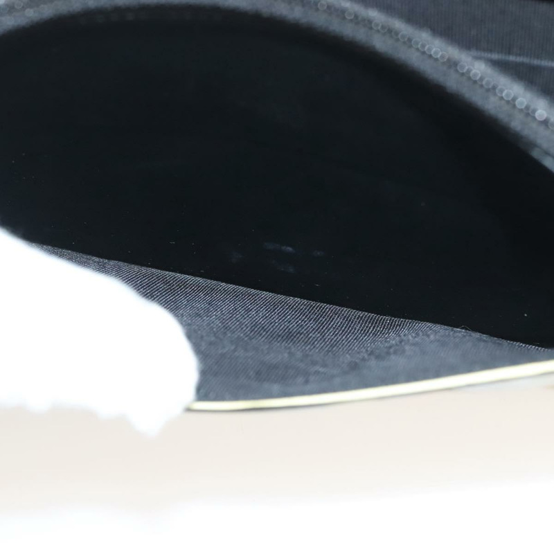 【日本直送】香奈兒鏈條皮夾漆皮黃銀色 CC 正品 128843-20