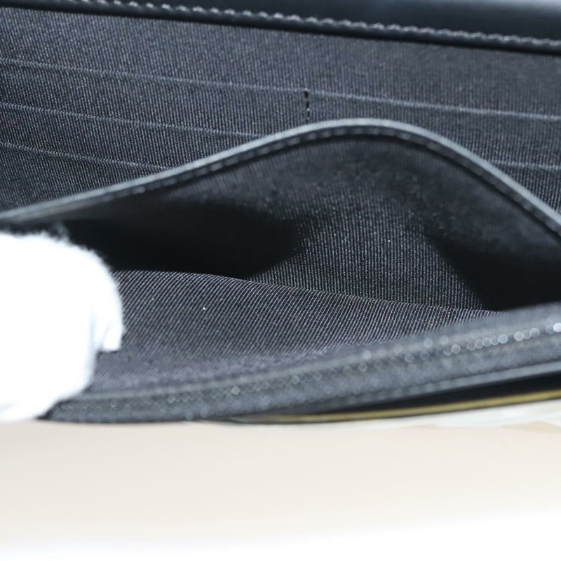 【日本直送】香奈兒鏈條皮夾漆皮黃銀色 CC 正品 128843-21