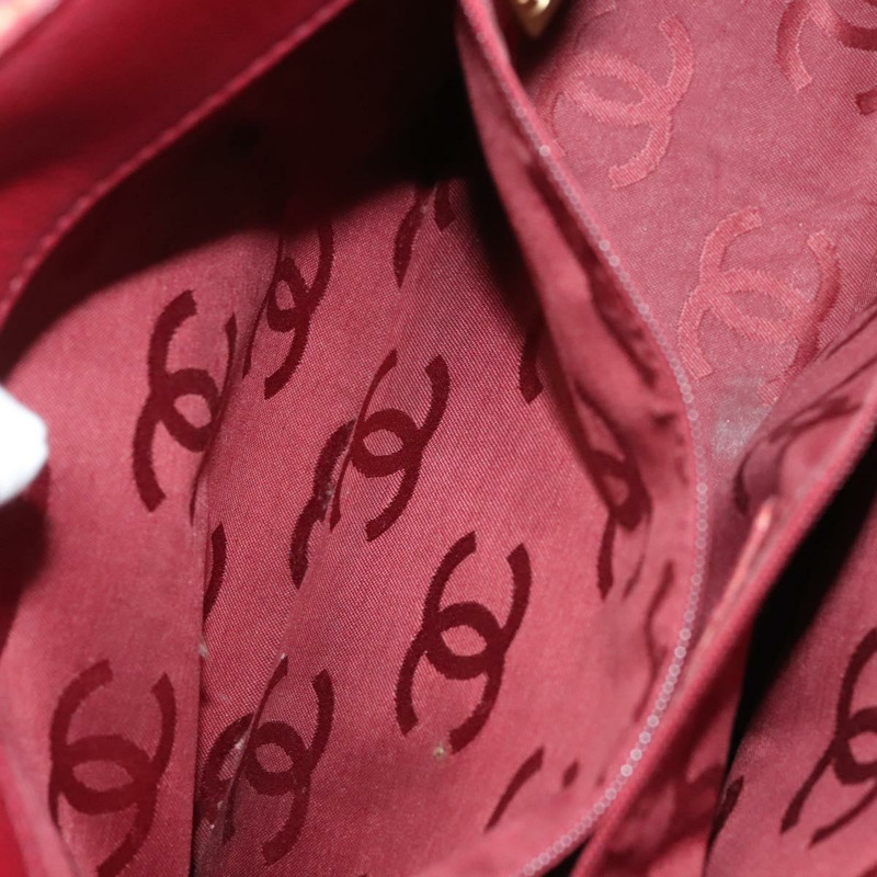 【日本直送】香奈兒 Wild Stitch 手袋 魚子醬皮 波爾多金 CC 正品 126239V-10