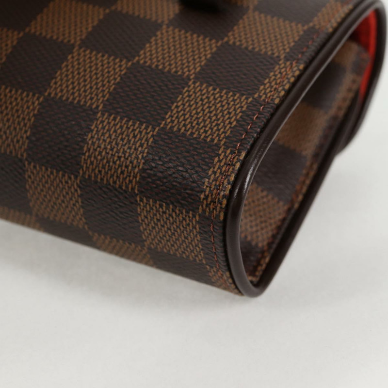 【日本直送】路易威登 Damier Ebene Pochette 佛羅倫薩腰包 N51856 LV 正品 131472V-15
