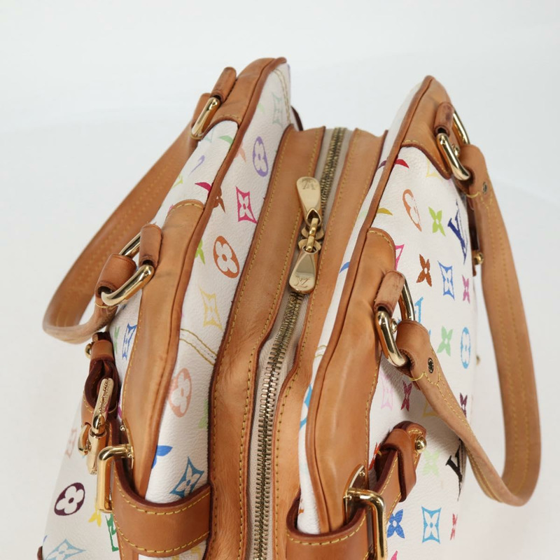 【日本直送】路易威登 Monogram 多色 Claudia 手提包白色 M40193 LV 授權 131551V-6