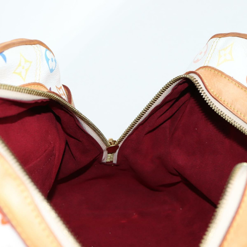 【日本直送】路易威登 Monogram 多色 Claudia 手提包白色 M40193 LV 授權 131551V-19